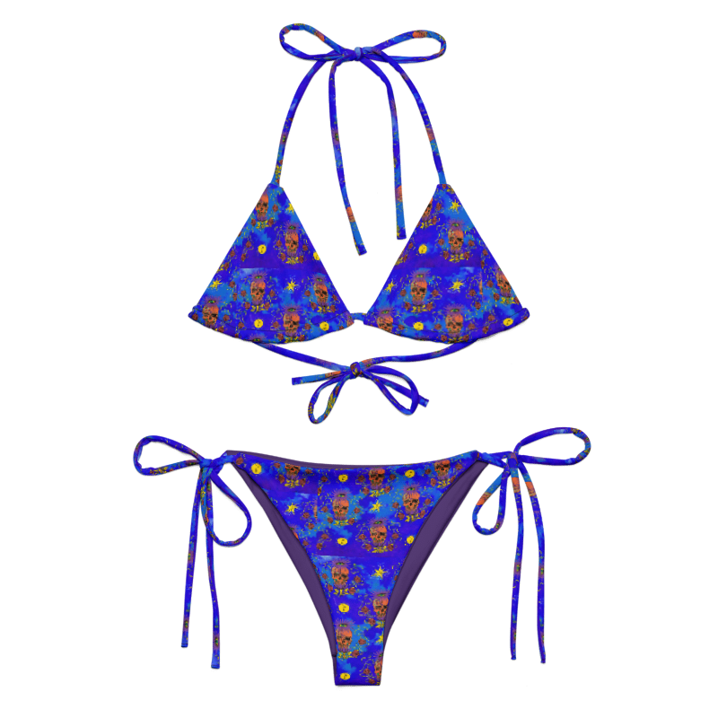 Clairvoyant Blue Bikini Recycled Poly