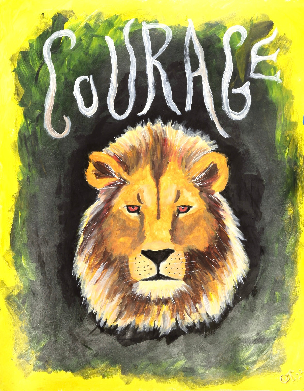 Chloe Trujillo's "Courage" Print