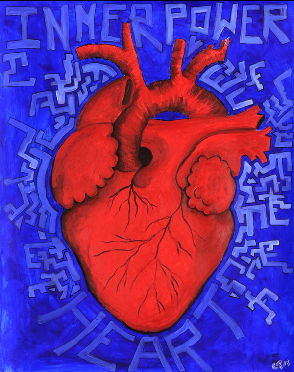 Chloe Trujillo's "Heart Inner Power" Print