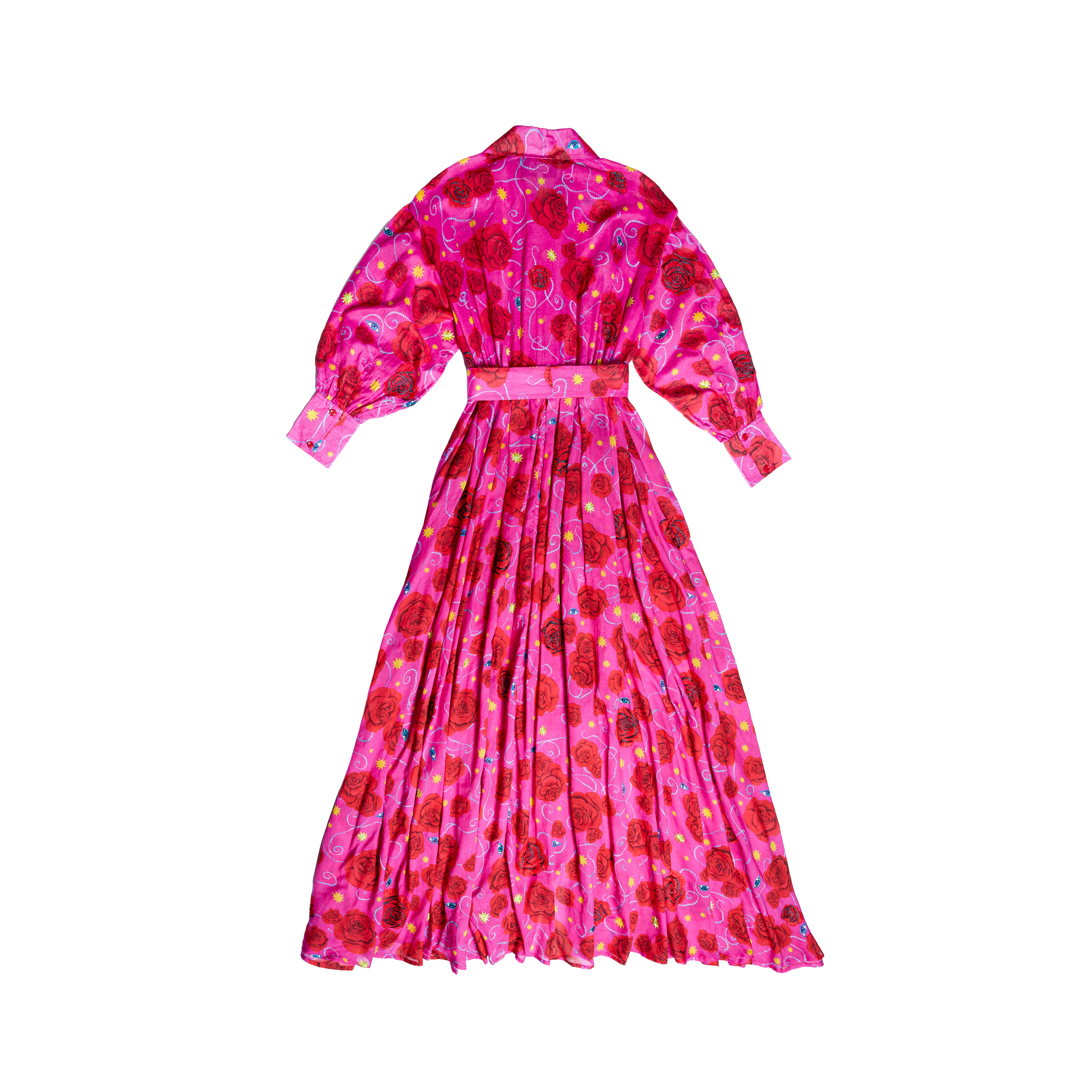 Peace Maxi Shirt Dress