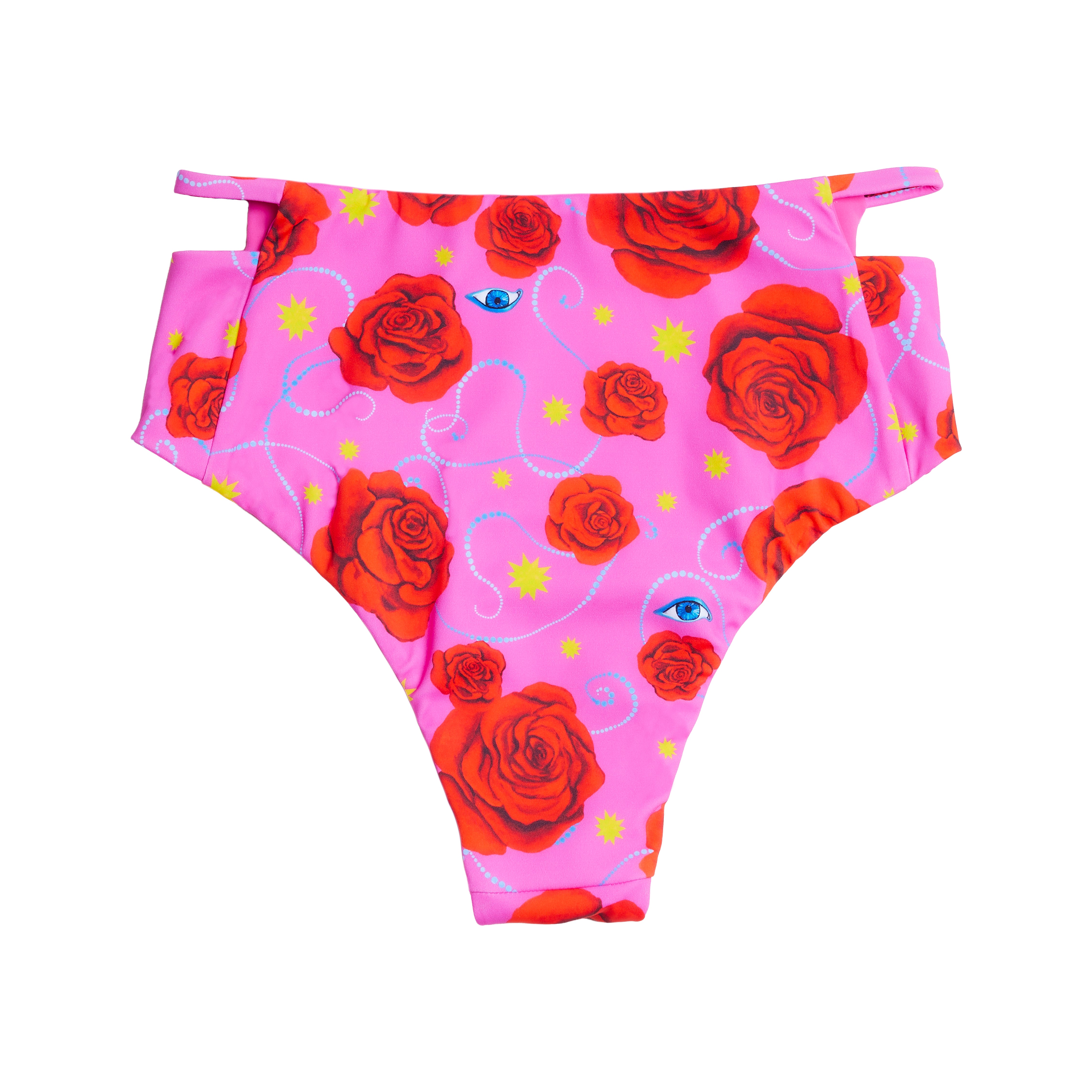 Pink Peace Party Two Piece Swimsuit