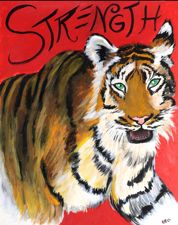 Chloe Trujillo's "Strength" Print