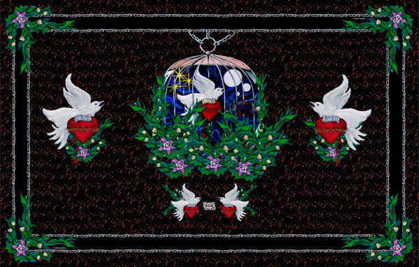 Dyers Eve Foulard 220 x 140