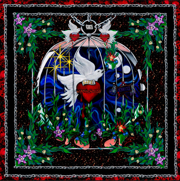 Dyers Eve Foulard  90 x 90