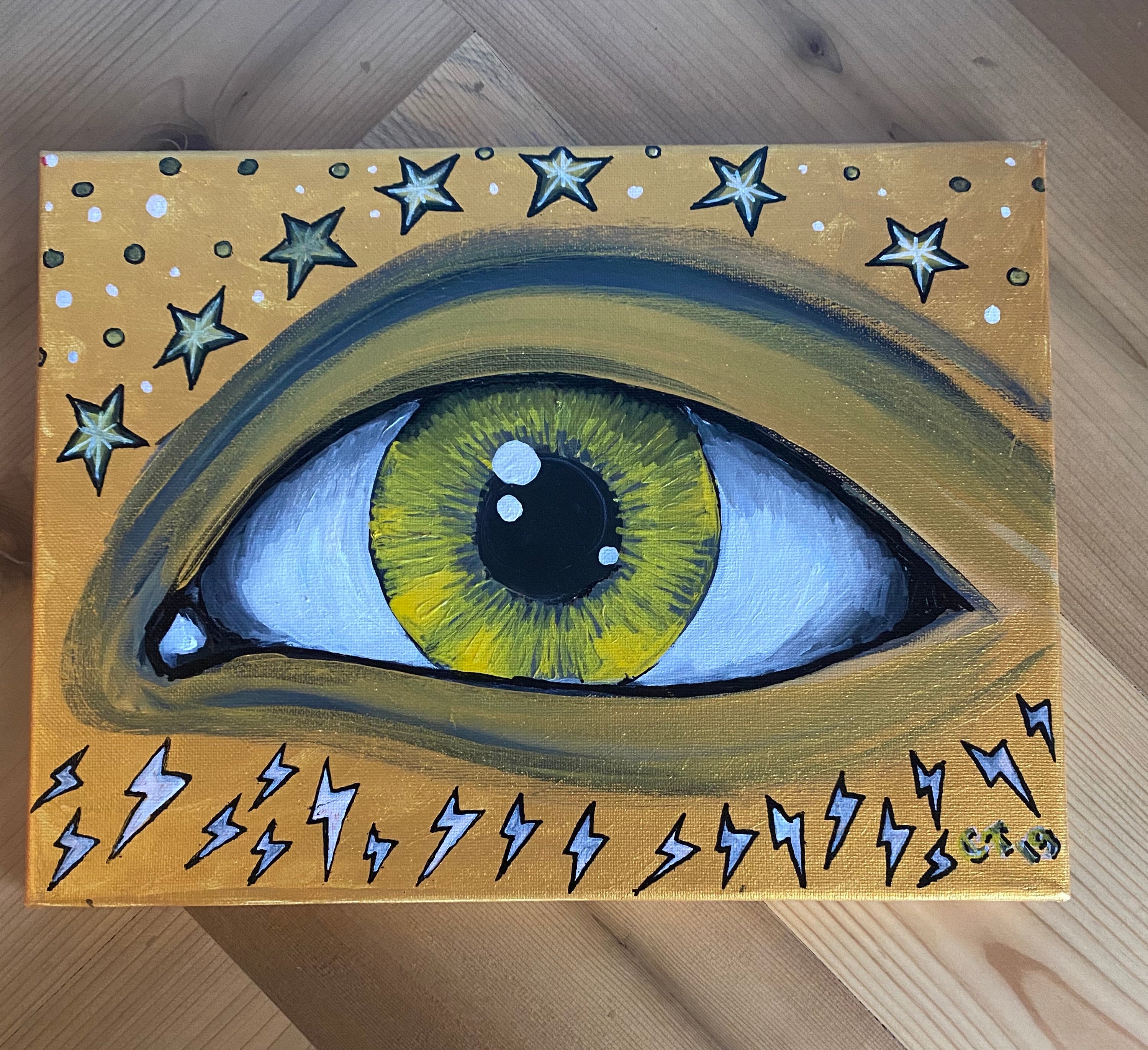 Gold Eye by Chloe Trujillo