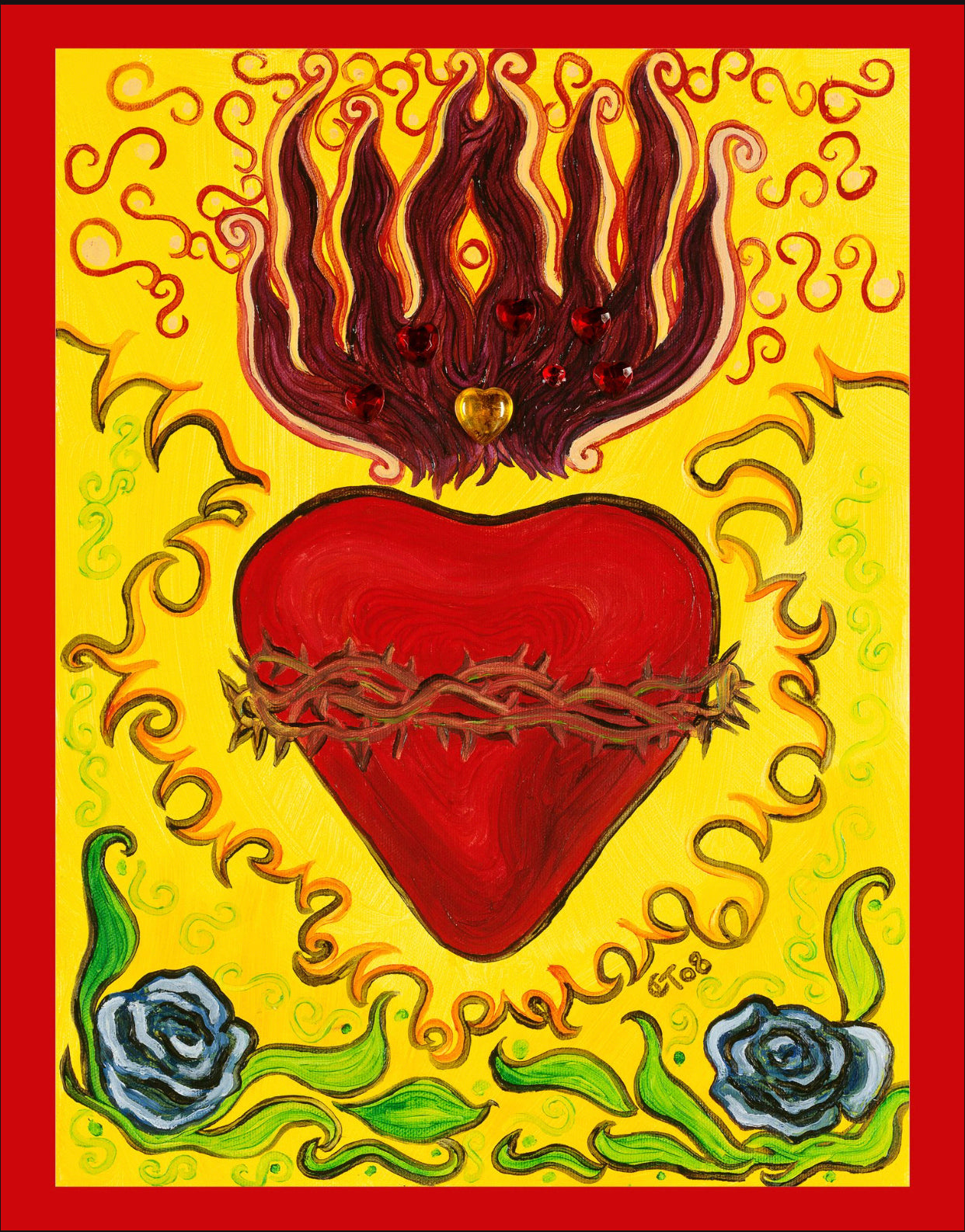 Chloe Trujillo's "Sacred Heart" Print